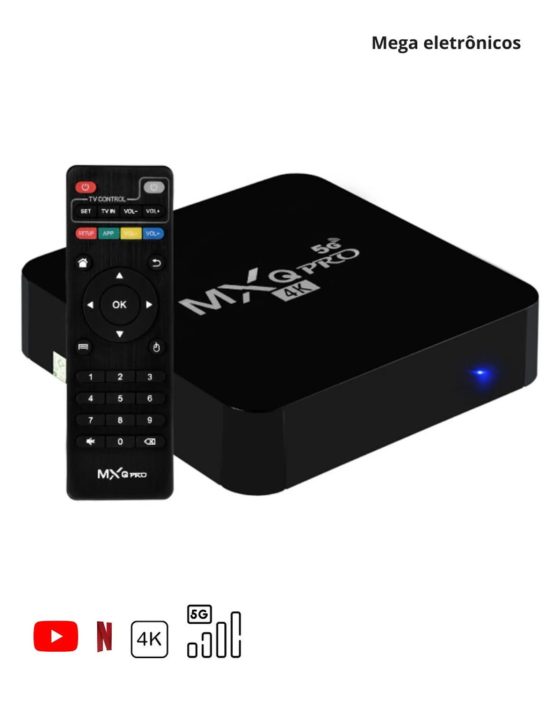 TV Box MxQ Pro 512GB 4K Android 11.1