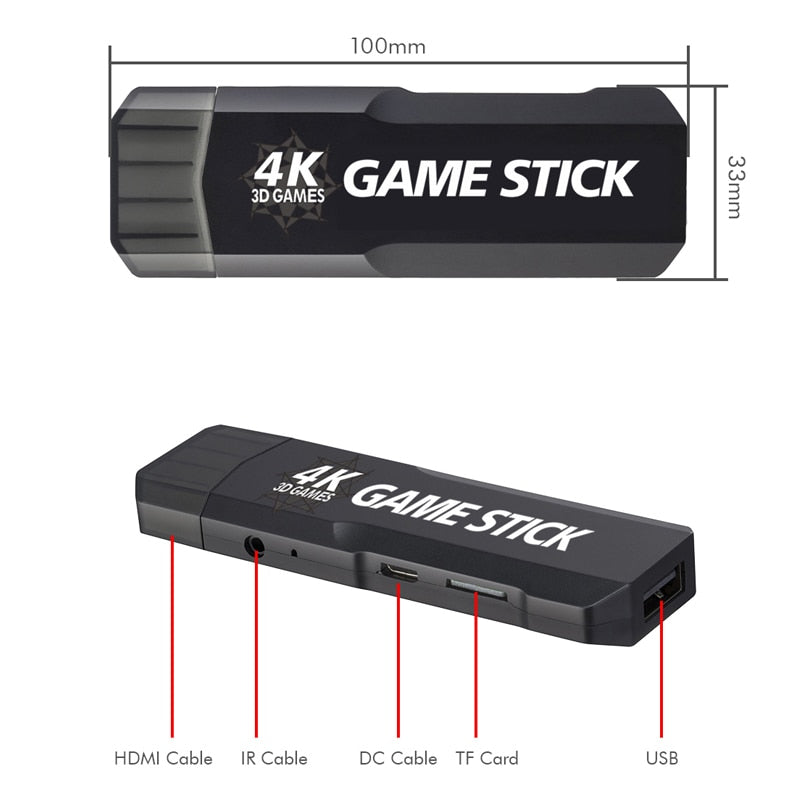 Game Stick GD10 4K + 40.000 Jogos