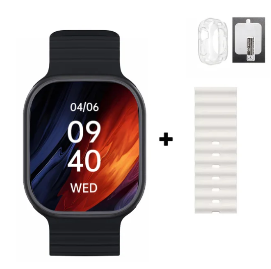 Relógio Smartwatch Ultra W69 - Serie 8 + Pulseira + Case