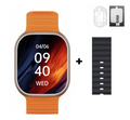 Relógio Smartwatch Ultra W69 - Serie 8 + Pulseira + Case