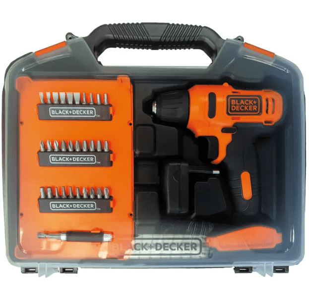 Furadeira e Parafusadeira de Impacto 12V Lítio Black & decker - Lojas Baumani