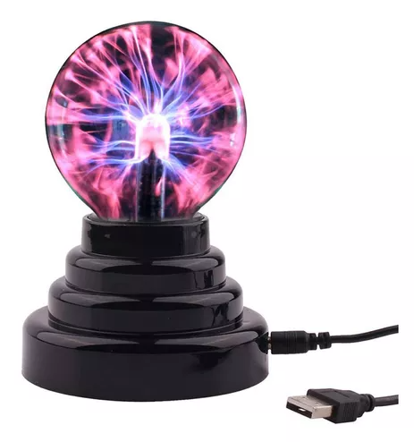 Lâmpada de Toque com Bola de Plasma de Cristal Mágico 220V LED