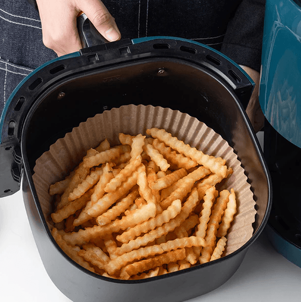 Forro de Papel à Prova de Óleo para Air Fryer Protect - Lojas Baumani