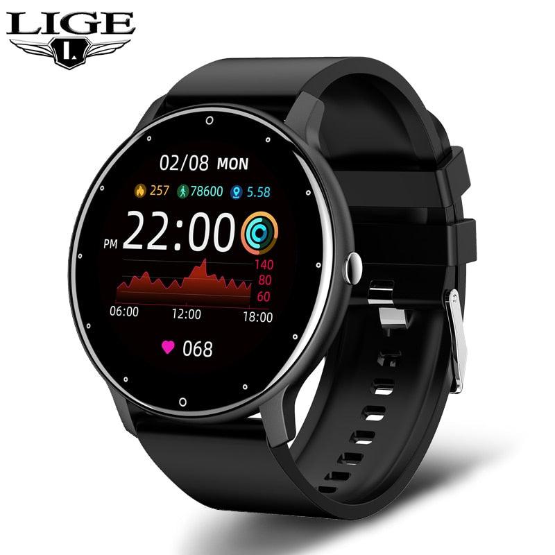 Relógio  SmartWatch Lige - A Prova D'água - Lojas Baumani