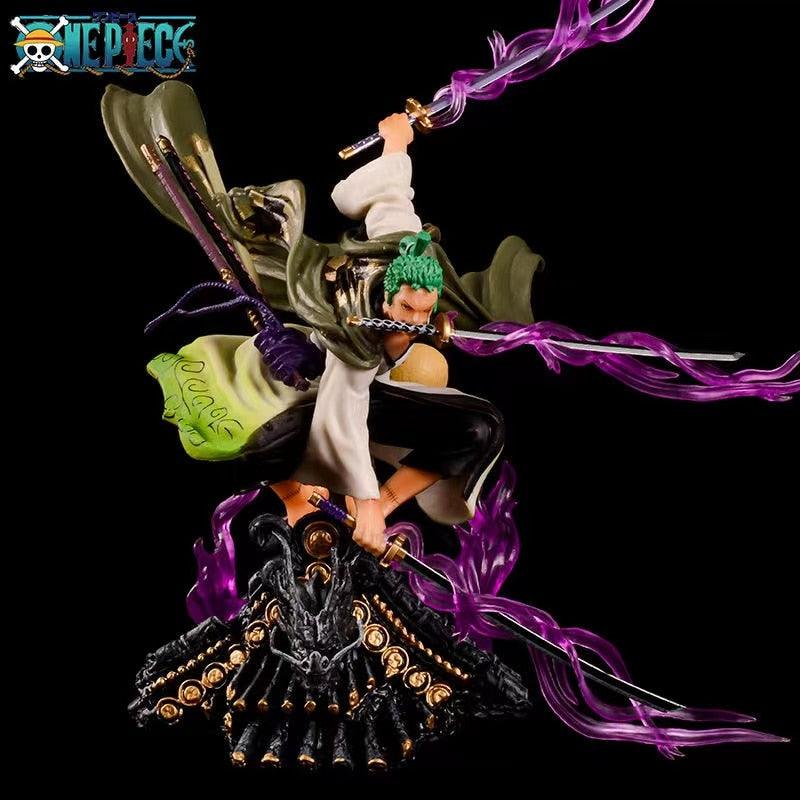 Figura de Ação Roronoa Zoro Figurine One Piece  20CM - Lojas Baumani