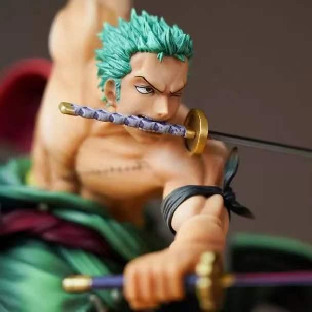 Figura de Ação One Piece Anime  Roronoa Zoro 10CM - Lojas Baumani