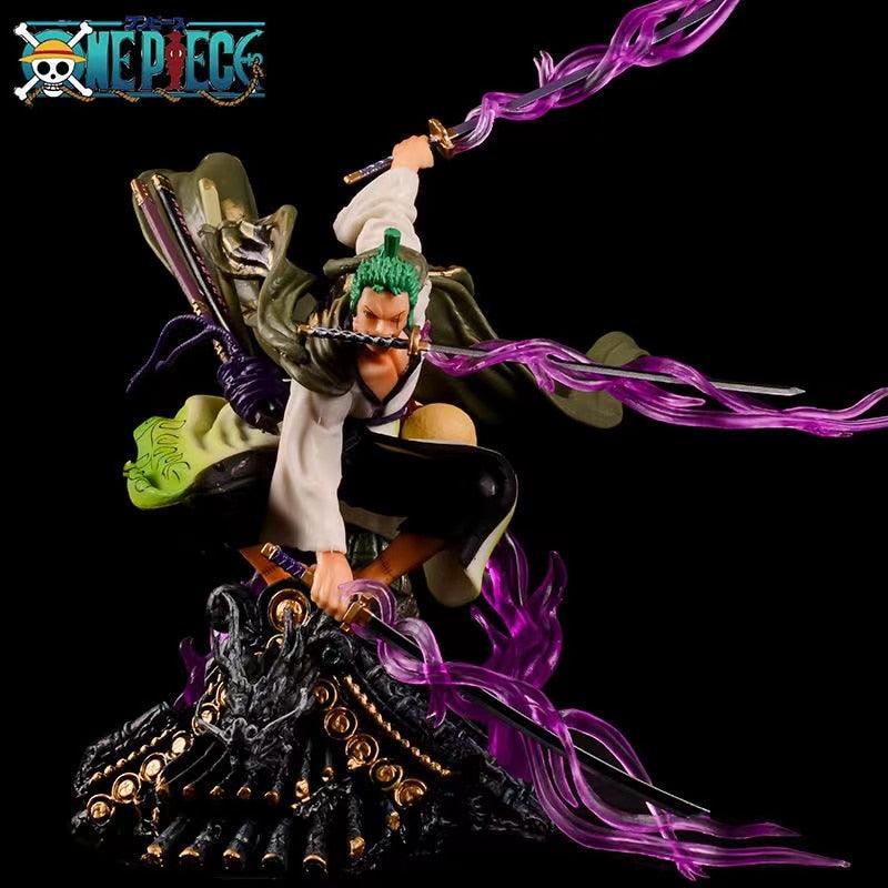 Figura de Ação Roronoa Zoro Figurine One Piece  20CM - Lojas Baumani