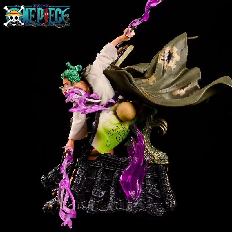 Figura de Ação Roronoa Zoro Figurine One Piece  20CM - Lojas Baumani