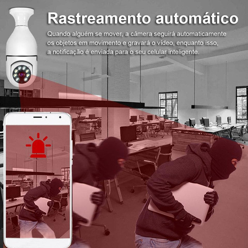 Camera de Segurança 360º Secure Pro - Lojas Baumani