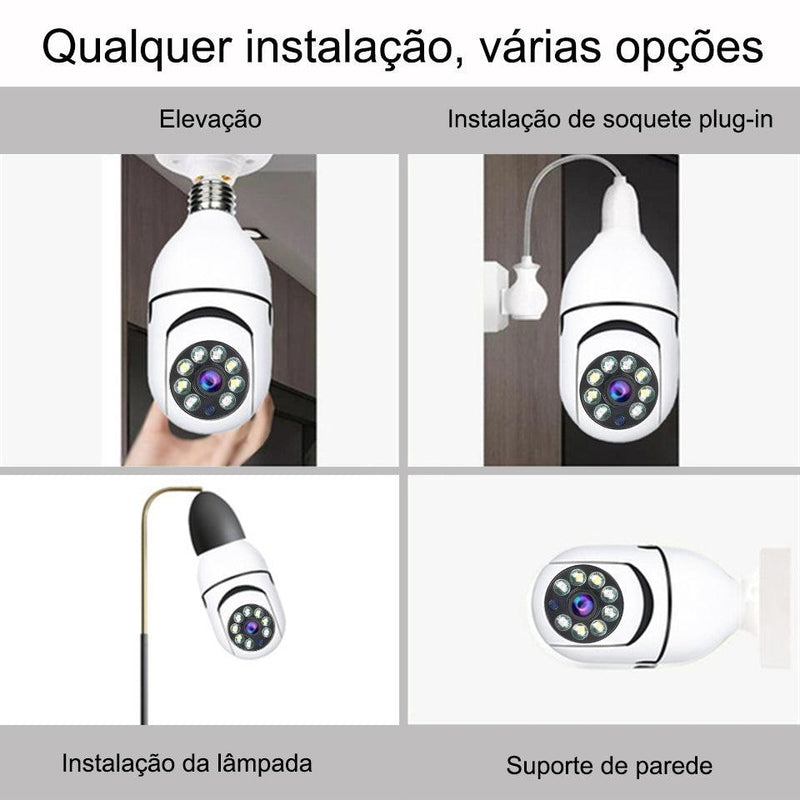 Camera de Segurança 360º Secure Pro - Lojas Baumani