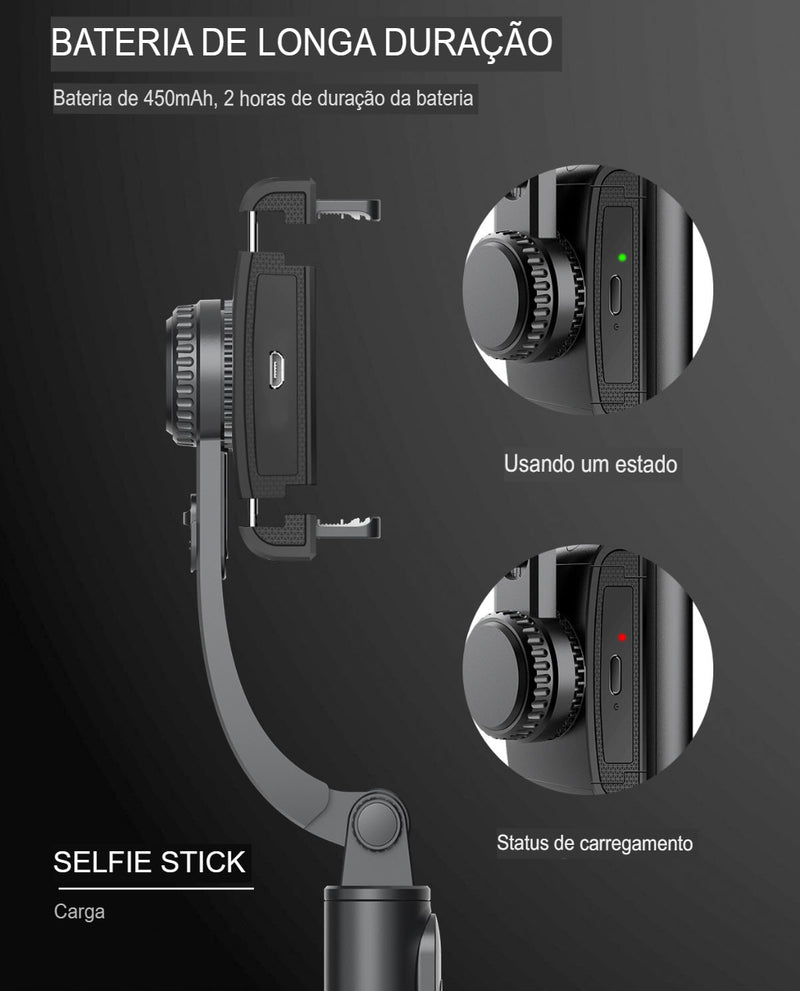 Estabilizador de Celular Gimbal para Filmagem