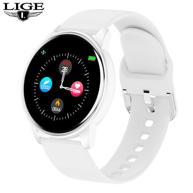 Relogio Mulher e Homem Smart Watch Android IOS - Lojas Baumani